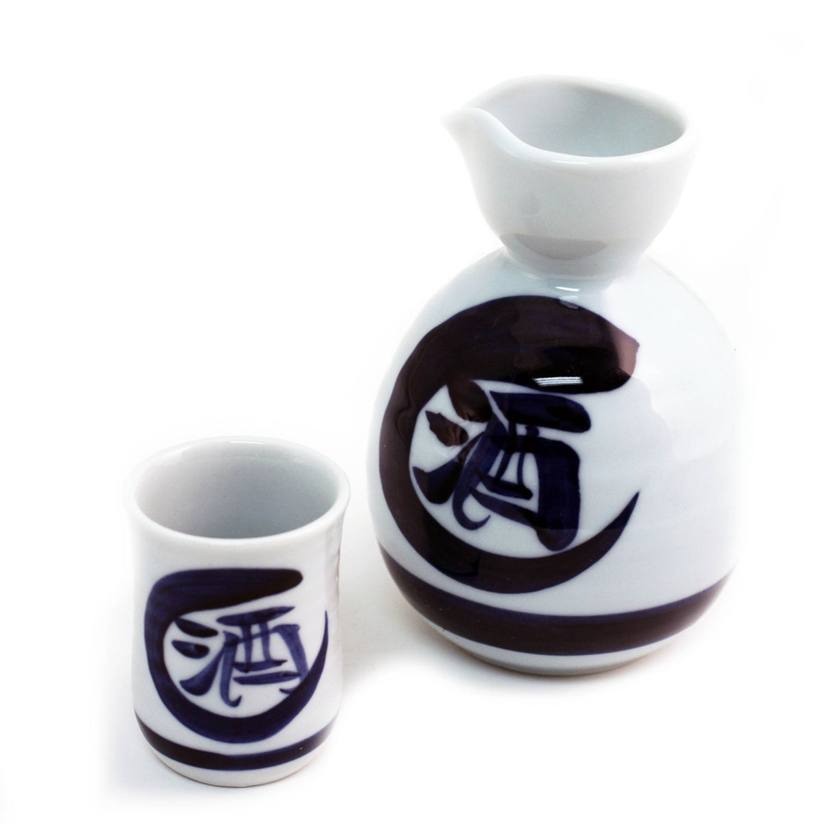 Kanji Ceramic Sake Cup 1.7 fl oz 汉字陶瓷清酒杯– ClapSquare