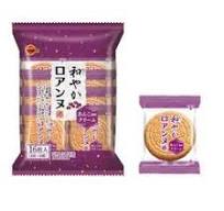 Bourbon Wafer Nagoyaka Red Bean Cream(Roanne) 波本 法兰酥 和风紅豆奶油味 4oz