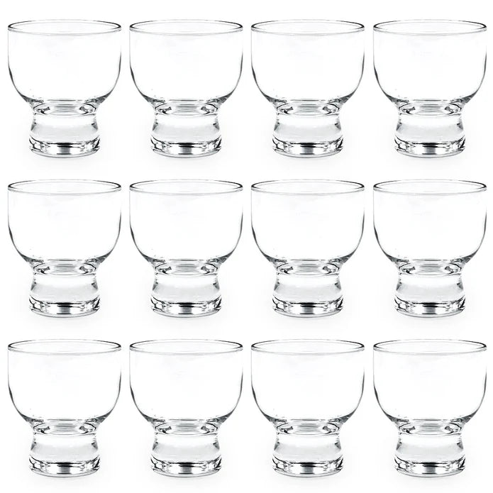 GLASS SAKE CUP 2.5 FL OZ (SET OF 12) 清酒 烧酒 玻璃杯 12个/套