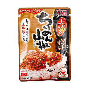 Marumiya 丸美屋 山椒小鱼味 拌饭料 Furikake Chirimen Sansho 28g