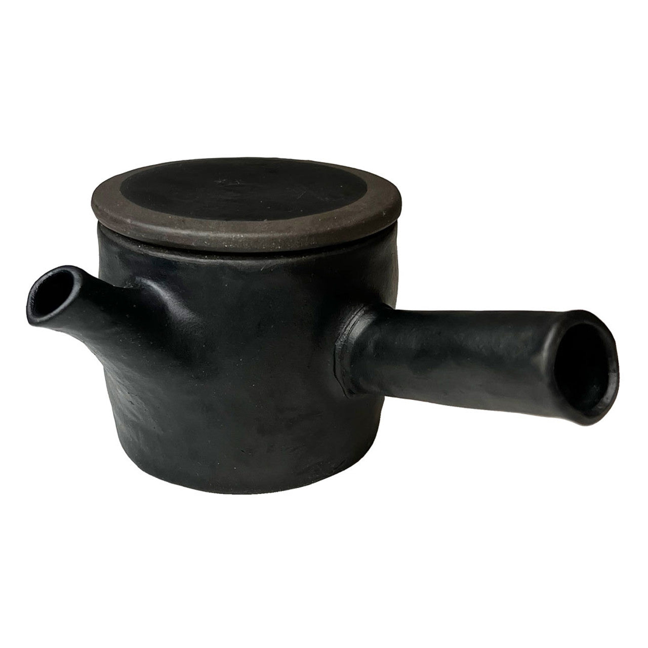 Katayama Hinata Kyusu Teapot Black 10.5 fl oz 黑色 小茶壶 带滤网 日本进口