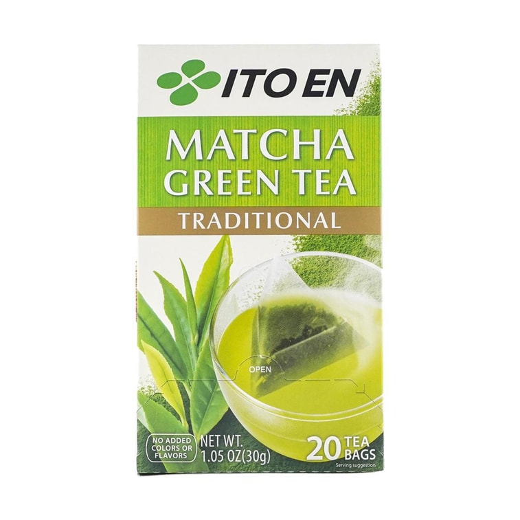 Itoen Matcha Green Tea Traditional 20p 伊藤园 日式传统 抹茶 绿茶 茶包