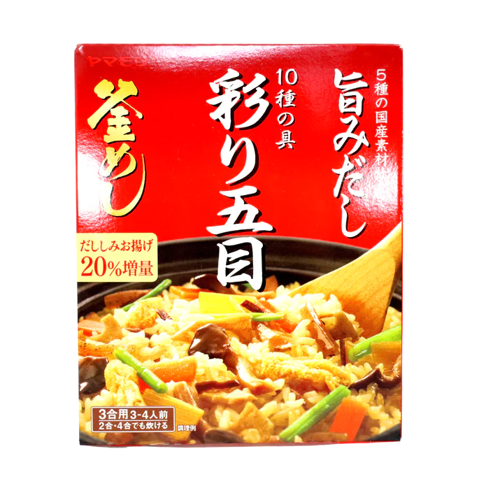 日本进口 Yamamori Rice Seasoning Mix 10种蔬菜 美味煮饭料【尝味期Exp. 1/2024】