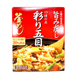 日本进口 Yamamori Rice Seasoning Mix 10种蔬菜 美味煮饭料【尝味期Exp. 1/2024】