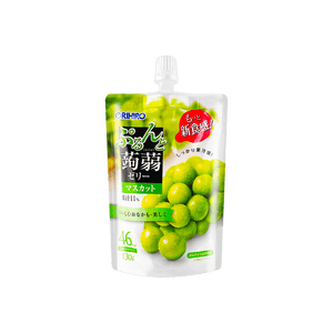 ORIHIRO Konjac Jelly Muscat Grape Flavor 130g 青葡萄味 蒟蒻 吸吸果冻