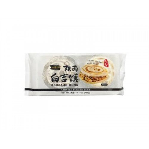 【尝鲜价】小巷口 陕西 白吉馍（模胚）Rougamo Buns 4pc/pk Frozen 冷冻