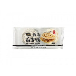 【尝鲜价】小巷口 陕西 白吉馍（模胚）Rougamo Buns 4pc/pk Frozen 冷冻