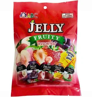 ABC Fruity Jelly Assorted 12pk 混合 水果 果冻