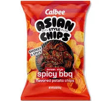 Calbee Asian Chips Korean Spicy BBQ 6oz 卡乐比 亚洲风味系列 韩式 辣烧烤味