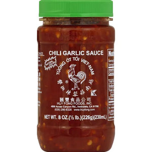 Huy Fong Chili Garlic Sauce 8oz. 越南 蒜蓉 辣椒酱