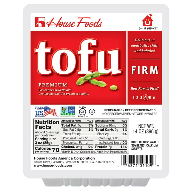 House Foods Firm Tofu 老 豆腐 14oz