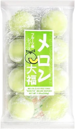日本 KUBOTA 蜜瓜大福 BAKED SOFT RICE CAKE MELON FLAVOR 7oz