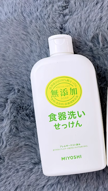 Miyoshi 无添加 洗碗液 洗洁精 Non-Additive Dish Detergent Soap 370ml