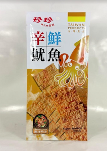 Jan Jan Super Seafood Snack Laksa Flavor 珍珍 鱿鱼 南洋叻沙味 1oz