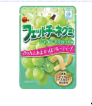 Bourbon fettuccine gummy Muscat) 波本 阳光玫瑰葡萄 软糖