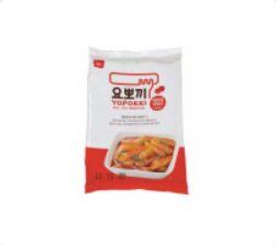 韩国 YOPOKKI 炒年糕 甜辣口味 Sweet & Spicy Topokki Rice Cake 袋装 140g【韩剧经典】