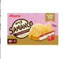 Binggrae Samanco Taiyaki Ice Cream Sandwich Strawberry 4pc 草莓 鯛魚燒 冰激凌 20.4oz
