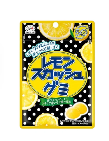 Fujiya Lemon Squash Gummy 47g