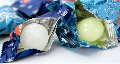 Senjaku Cool Soda Candy Ramune 2.4oz 汽水糖