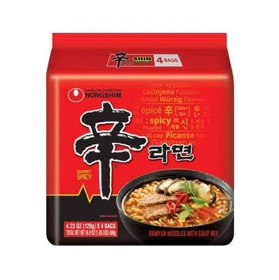 NONGSHIM 农心 Shin Ramyun 速食辛拉面 4包入