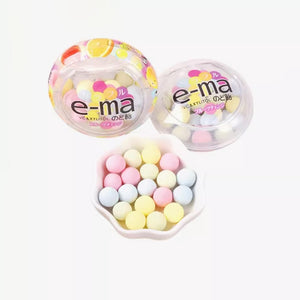 UHA E-MA Mikami Candy Mix Fruit  Flavor 33g 悠哈 味觉糖 VC润喉糖 多水果口味