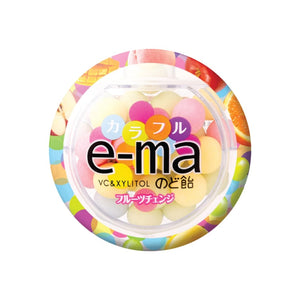 UHA E-MA Mikami Candy Mix Fruit  Flavor 33g 悠哈 味觉糖 VC润喉糖 多水果口味