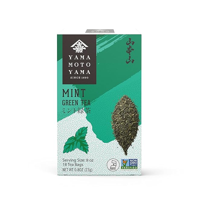 YAMAMOTOYAMA Mint Green Tea Bag 薄荷 绿茶 18包入