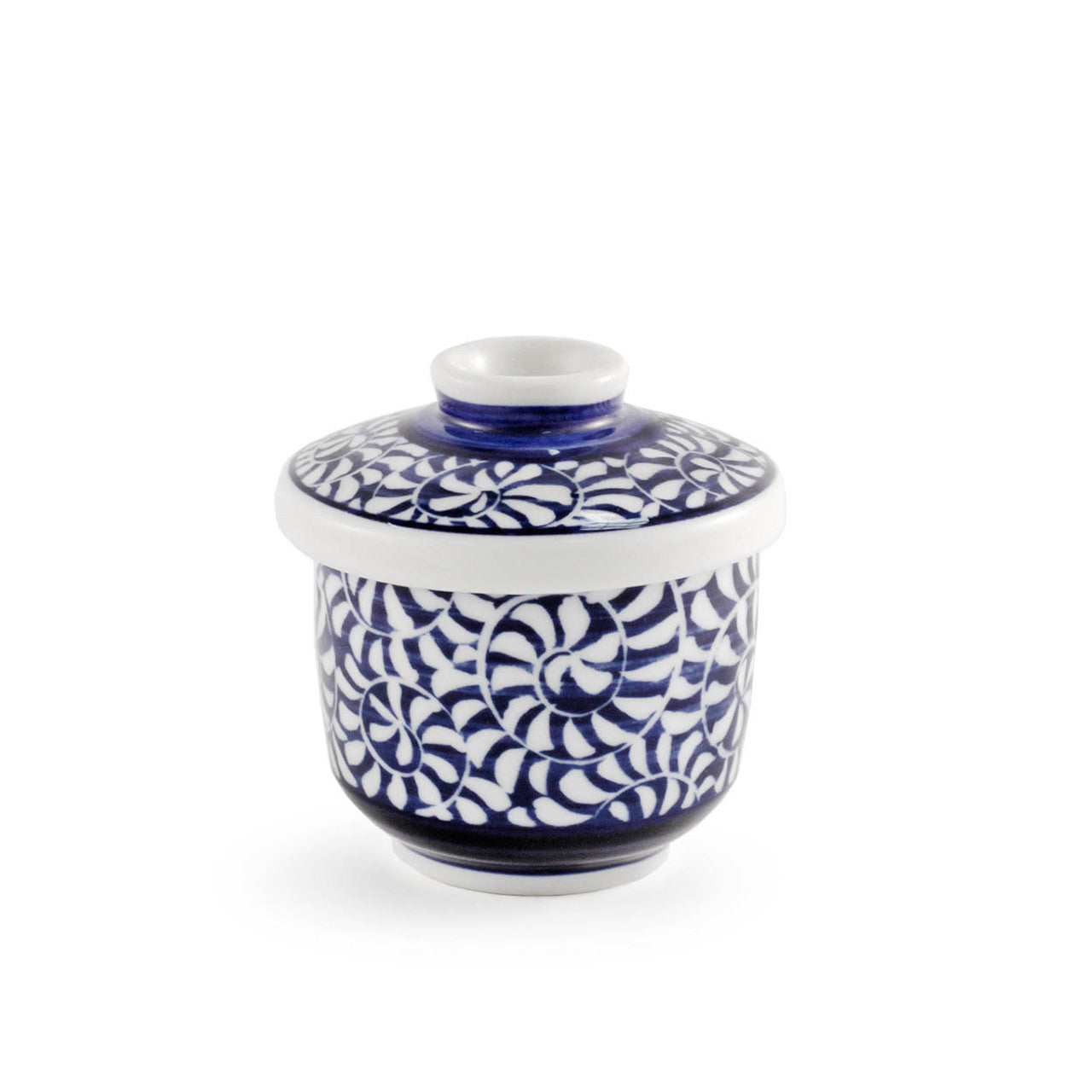 Karakusa Chawan Mushi Cup 8 fl oz / 3" dia 蔓藤花纹 茶碗蒸 蒸蛋碗