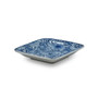 Blue Sakura Motif Soy Sauce Dish 3.5" x 3.5" 蓝樱花 酱油盘