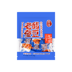 百年吴府记 老醋蚕豆 原味 Vinaigrette Broad Beans Original 380g【四川风味】