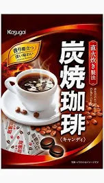 Kasugai Charcoal Roasted Coffee Candy 3.35oz 春日井 炭烧 咖啡糖