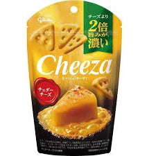 Glico Cheeza Cheddar Cheese 36g 切萨 干酪 小饼干 切达奶酪味 36克