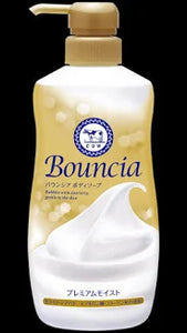 COW 牛牌 BOUNCIA Premium Moist Body Soup 浓密泡沫 沐浴乳 奢华金色 美肤去角质 460ml【烟酰胺美白升级版】