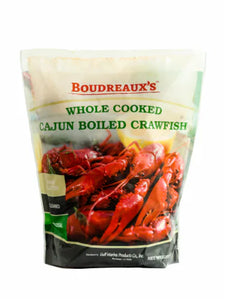 Boudreaux's  Frozen Whole Cooked Cajun Boiled Crawfish 冷冻 卡真风味 小龙虾 2lb