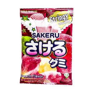 UHA Sakeru Gummy White Peach 32.9g 味觉糖 白桃 软糖