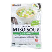 Hanamaruki Instant Miso Soup Green Onion 纯素味噌湯 青葱 3 servings 1.94oz