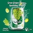Green Grapes Flavor Sparkling Water 11.1 fl oz 白葡萄风味 气泡水