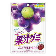 Meiji Gummy Grape 明治 葡萄 软糖 54g