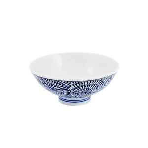 Spiral Karakusa Rice Bowl 8 fl oz 4.72" dia 蔓藤花纹 饭碗