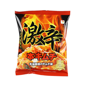 YAKIJYAGA KIMCHI CHIPS 1oz 劲辣 韩国泡菜味 薯片 非油炸 低卡 Super Spicy low Calories