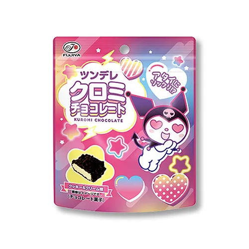 Fujiya Tsundere Kromi Chocolate Bisuits Pouch 40g 不二家 酷洛米 巧克力 饼干