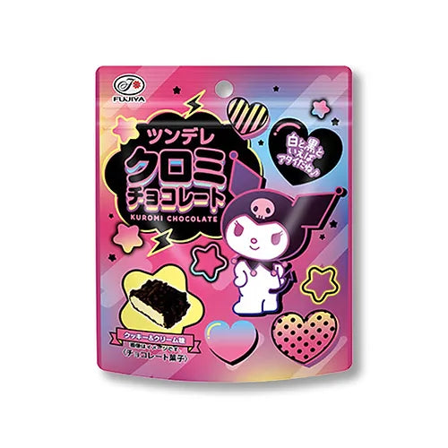 Fujiya Tsundere Kromi Chocolate Bisuits Pouch 40g 不二家 酷洛米 巧克力 饼干