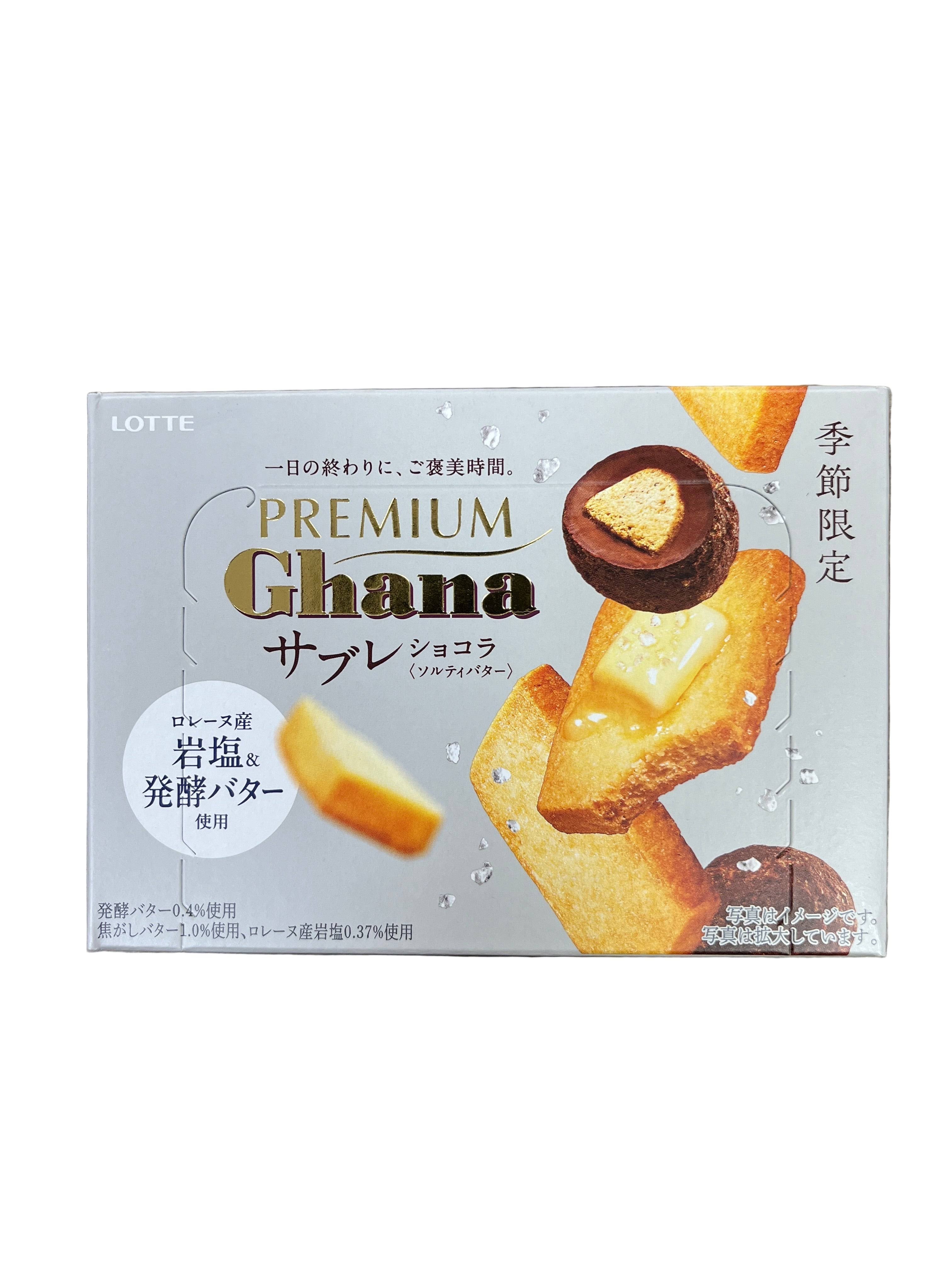 Lotte Premium Ghana Sable Chocolate Salty Butter 1.05oz