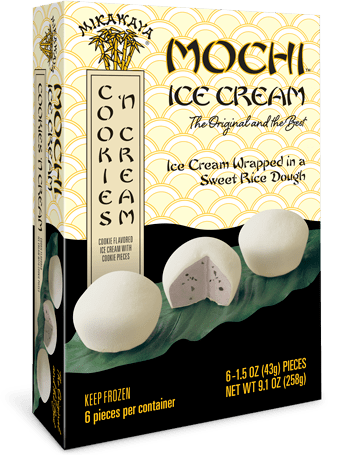 Mikawaya Cookies N Cream Mochi Ice Cream 巧克力曲奇 麻薯 冰激凌 7.5oz