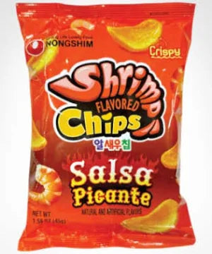 Nongshim Shrimp Chips Salsa Picante 45g 农心 虾片 莎莎酱