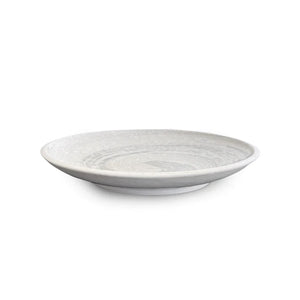 Snow White Swirl Dinner Plate 10" dia 白雪 漩涡 晚餐盘