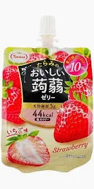 Tarami Jelly Drink Strawberry 草莓 魔芋 健康 果冻 低卡 低糖 高膳食纤维