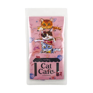 Tea Boutique Cat Cafe Earl Grey Tea Bag 3p 0.2 oz 猫猫茶 伯爵茶包 3包入【 推薦作為禮物】