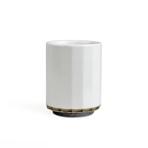 White Craze Yunomi Teacup 10 fl oz / 3.1" dia 白色热潮 茶杯