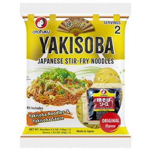 Otafuku Yakisoba Noodles with Original Sauce 2 servings 日式炒面 两份一包【最佳尝味期BBD 11/1/2024】